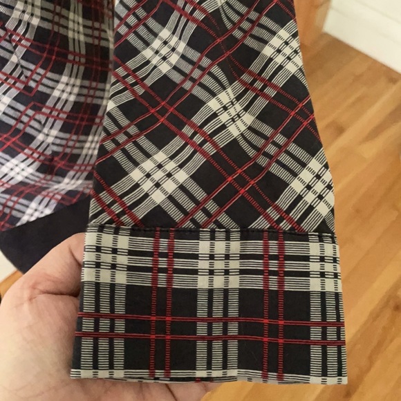 Eve Gravel Plaid Shirt, Size M - Picture 6 of 15